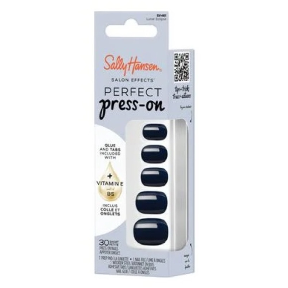 BNIB Sally Hansen Perfect Press-On Nails - Lunar Eclipse